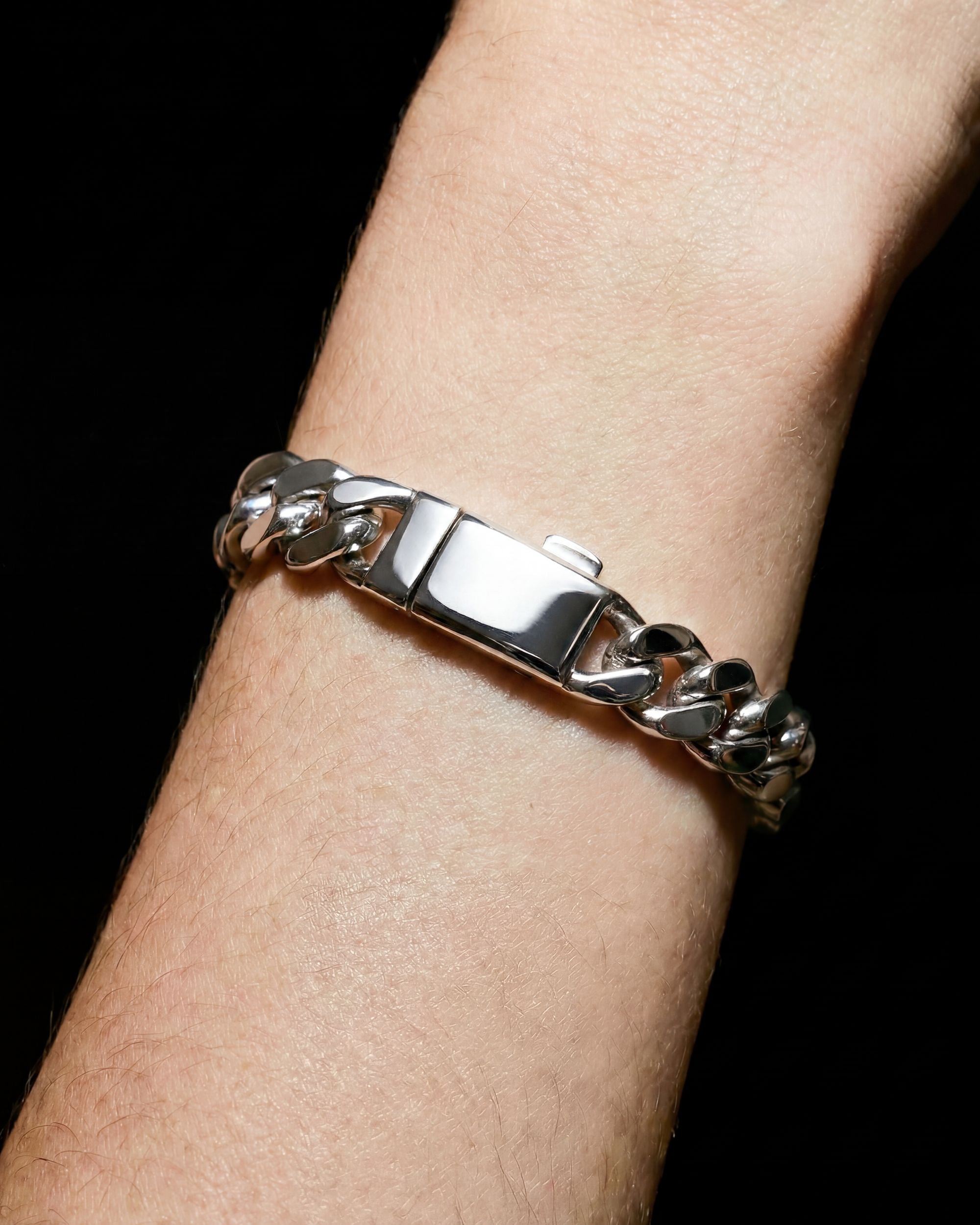 Cuban Link Chain Bracelet, Chain Bracelet