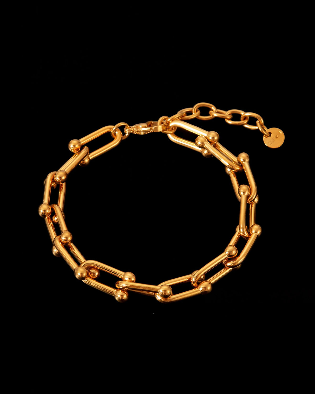 U-Link Chain Bracelet - Gold