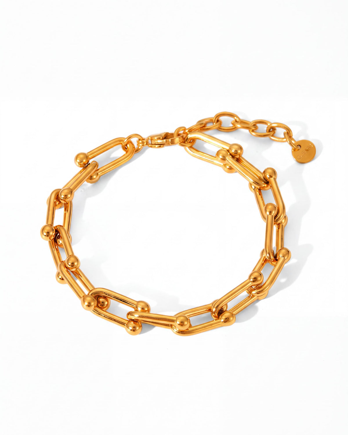 U-Link Chain Bracelet - Gold