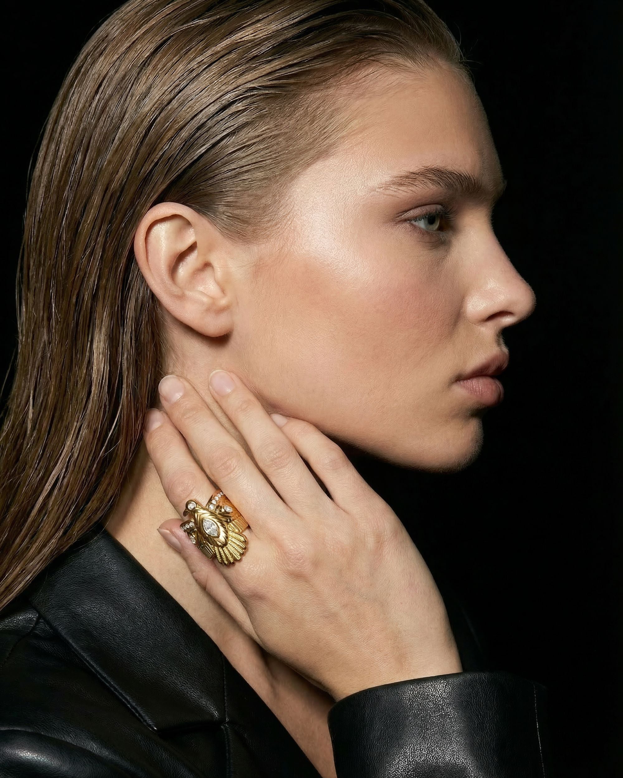 Eagle Statement Ring, Jewelry Detail