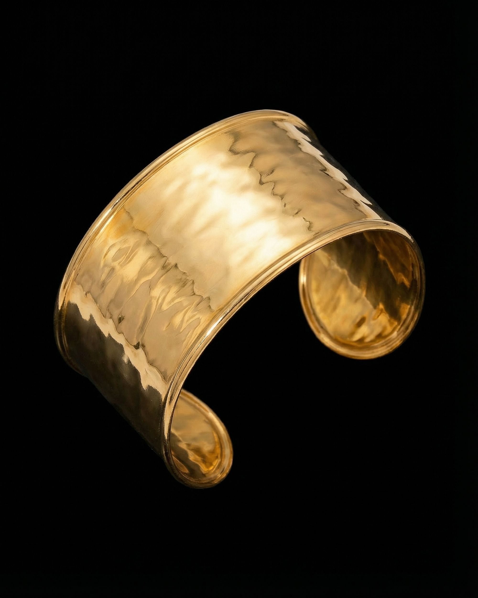 Liquid Metal Wide Cuff Bracelet, Unglaz Bracelet