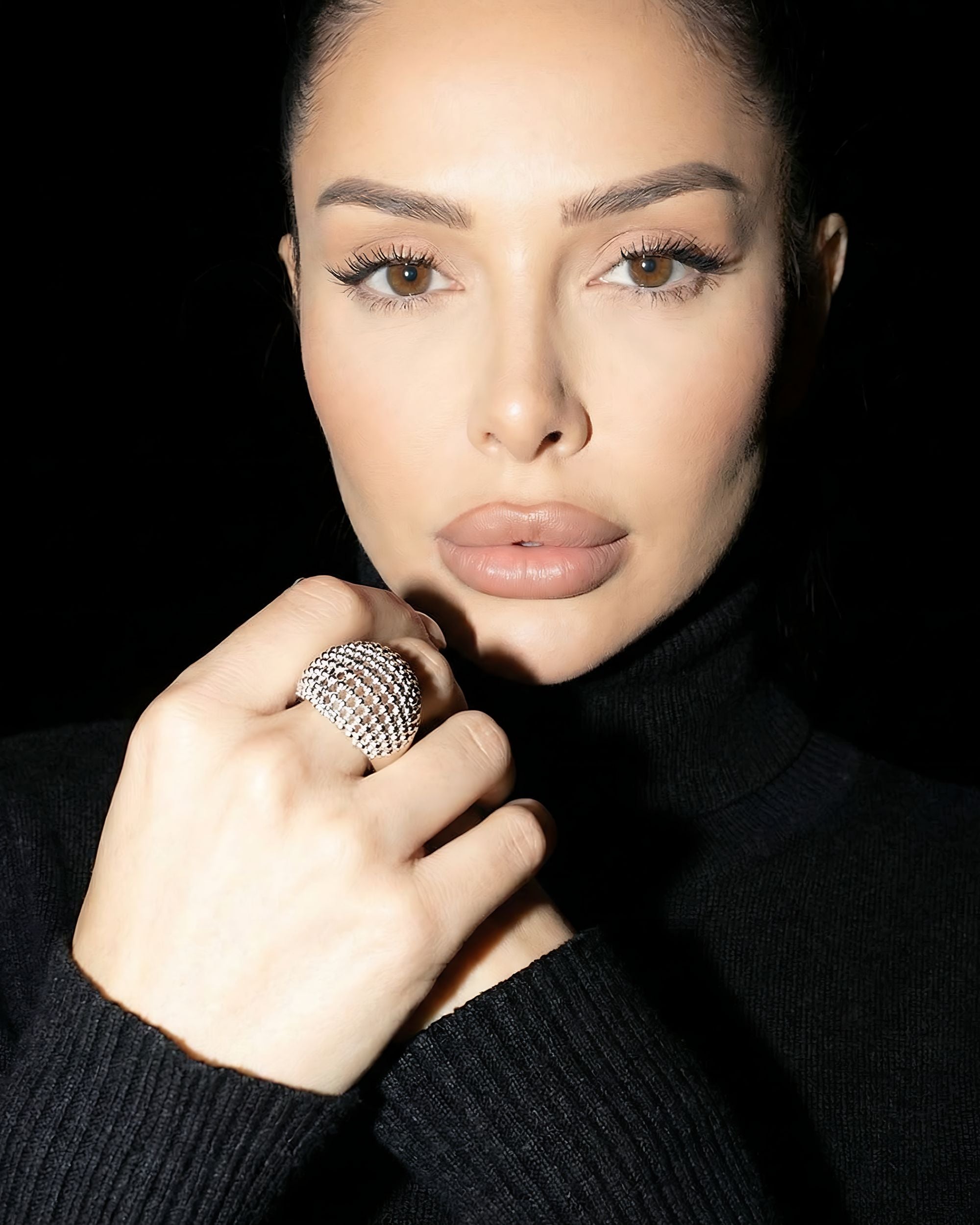 Mesh Sphere Ring, Jewelry Detail
