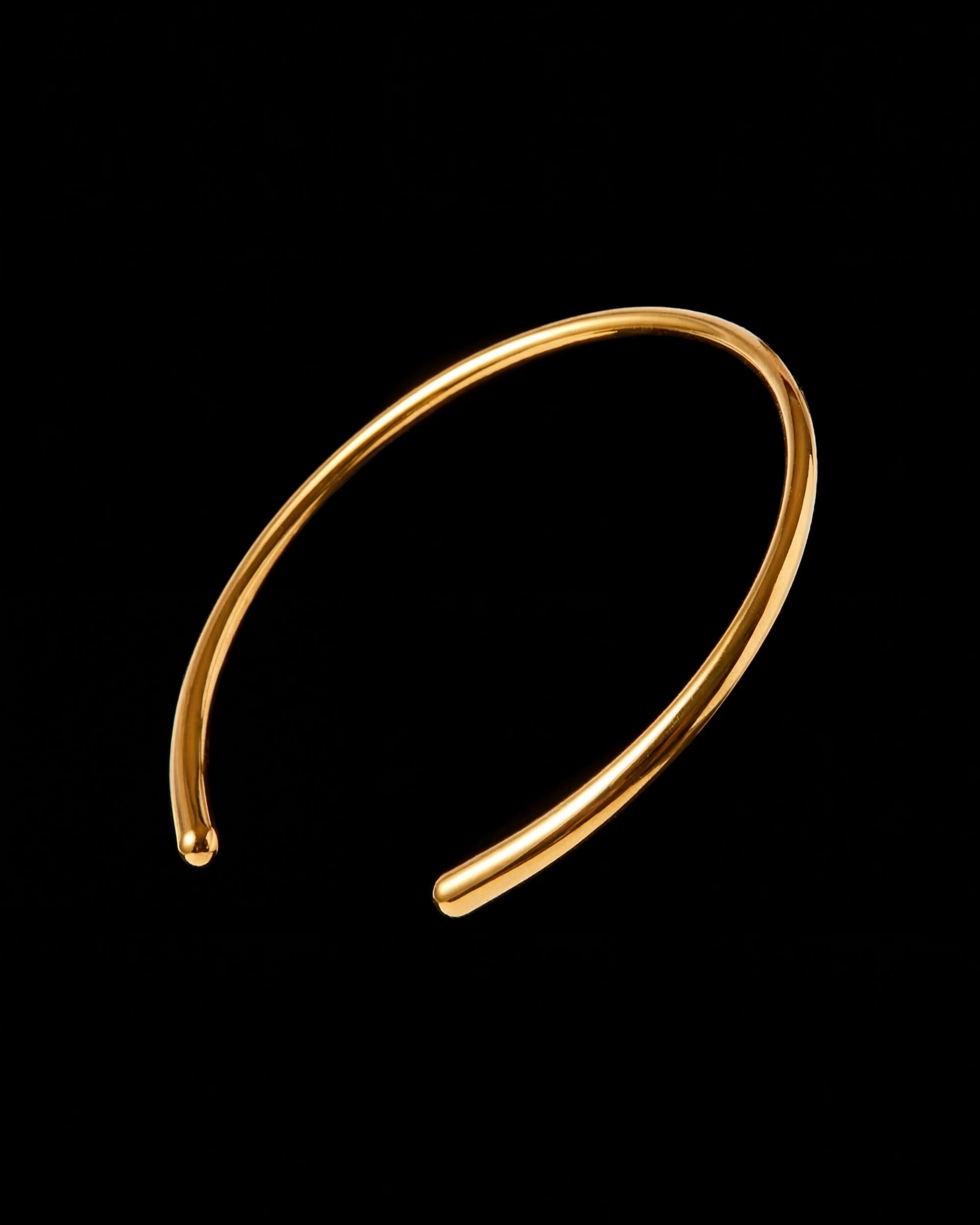 Arc Torque Collar Necklace, Gold Jewelry