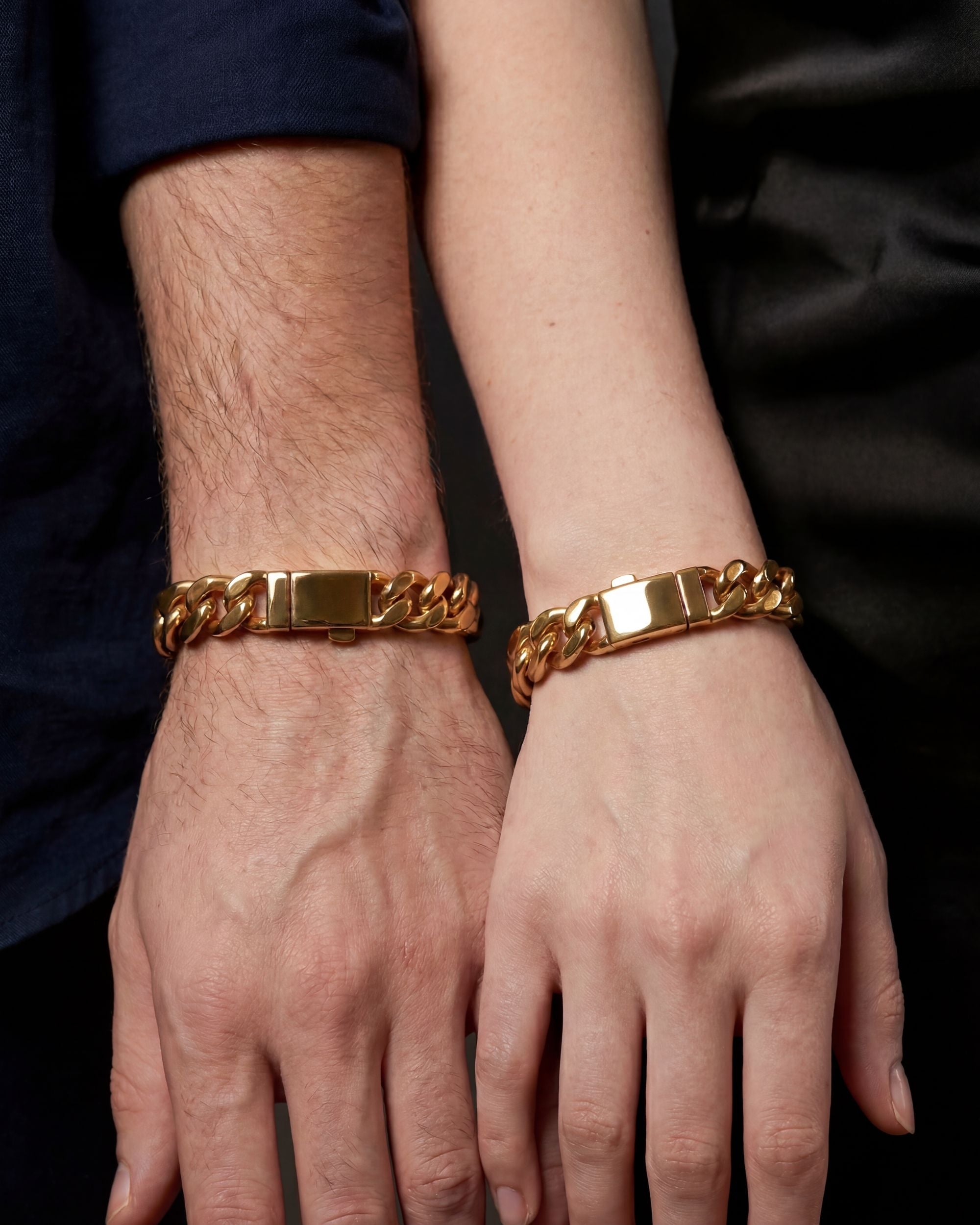 Cuban Link Chain Bracelet - Gold