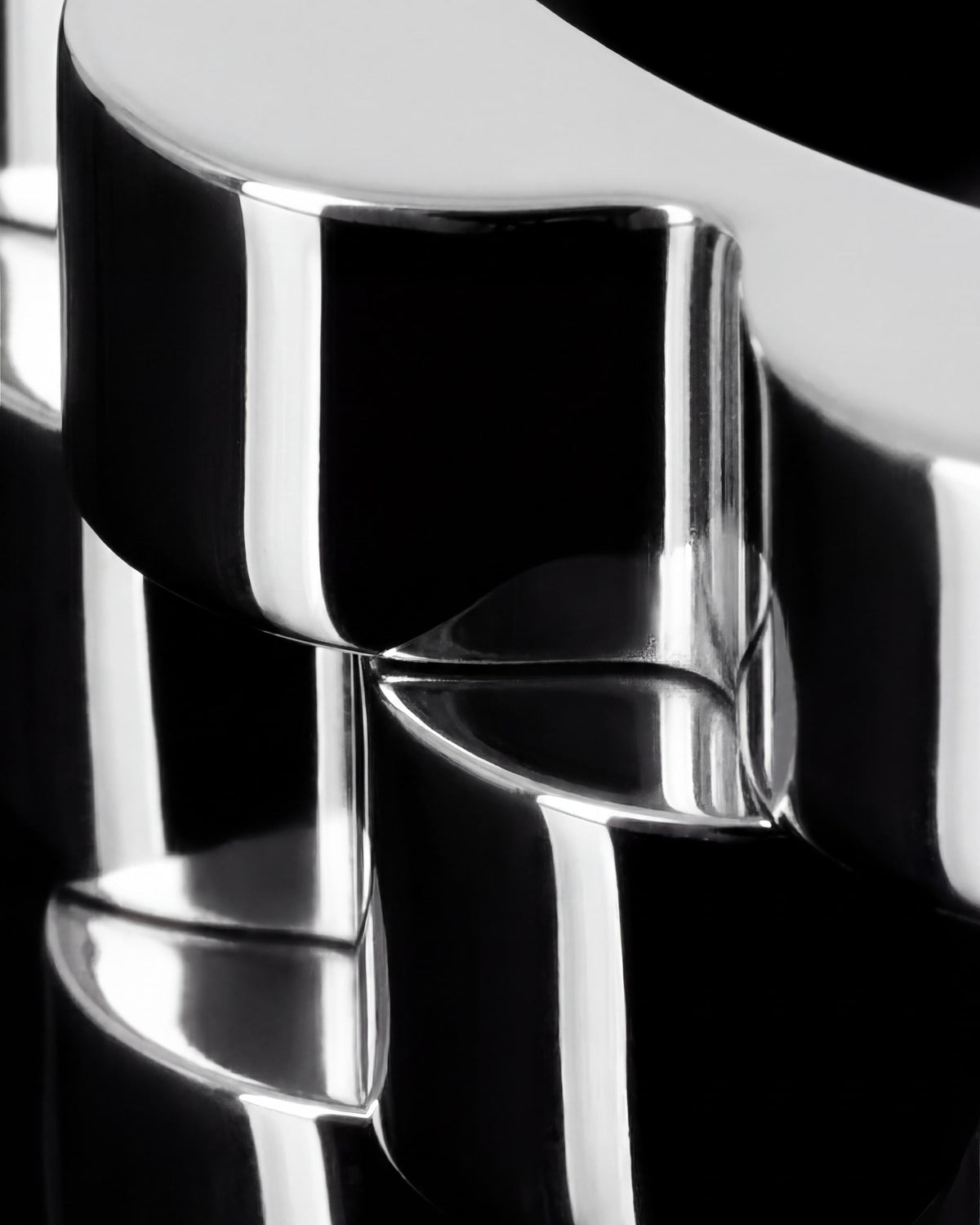 Strap Link Ring - Silver