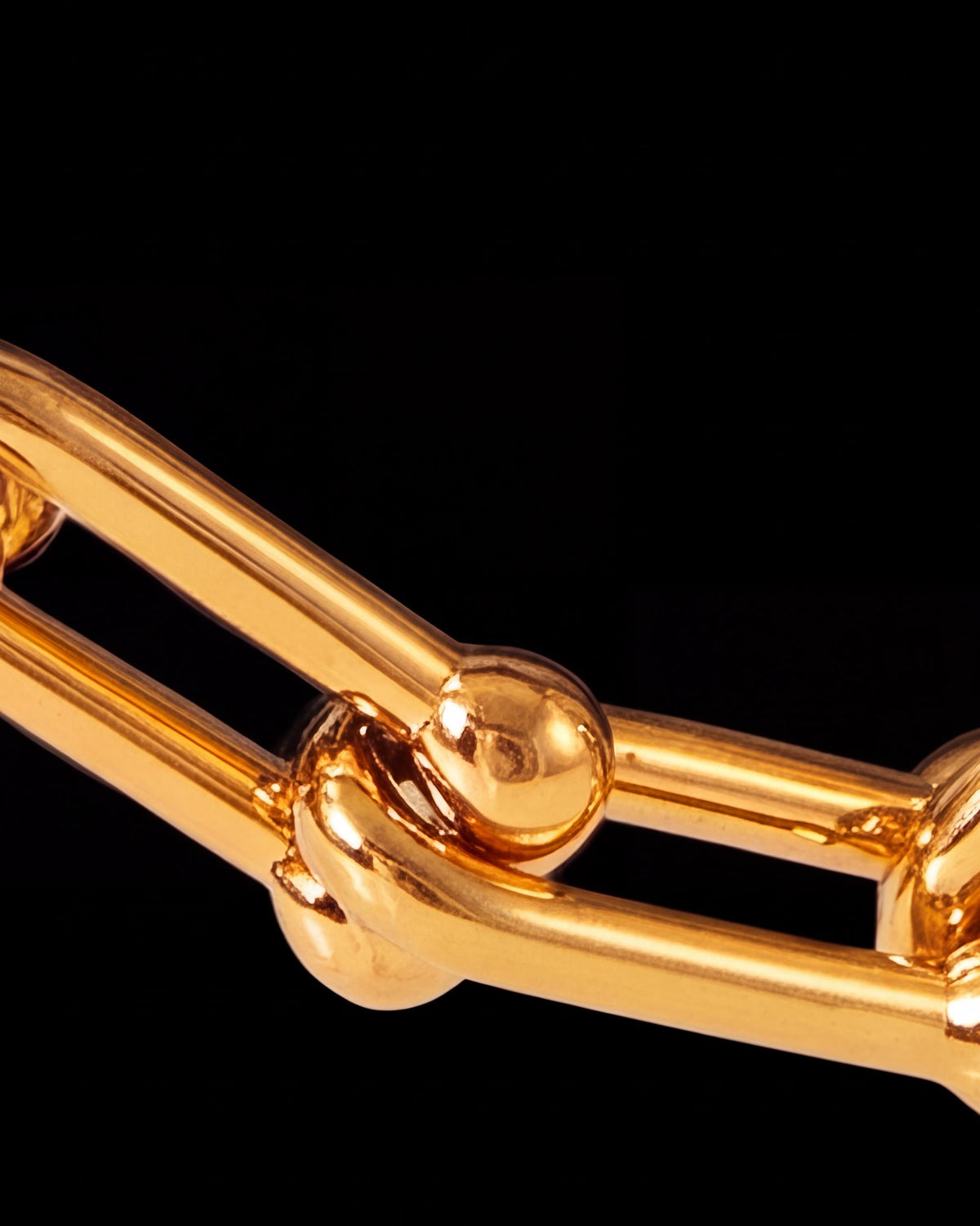 U-Link Chain Necklace - Gold
