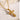 Minimal Crossline Necklace