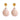 Coastal Conch Shell Stud Earrings