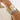 Concave Geometric Wide Metal Bracelet