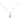 0.5 CT Moissanite Padlock Necklace