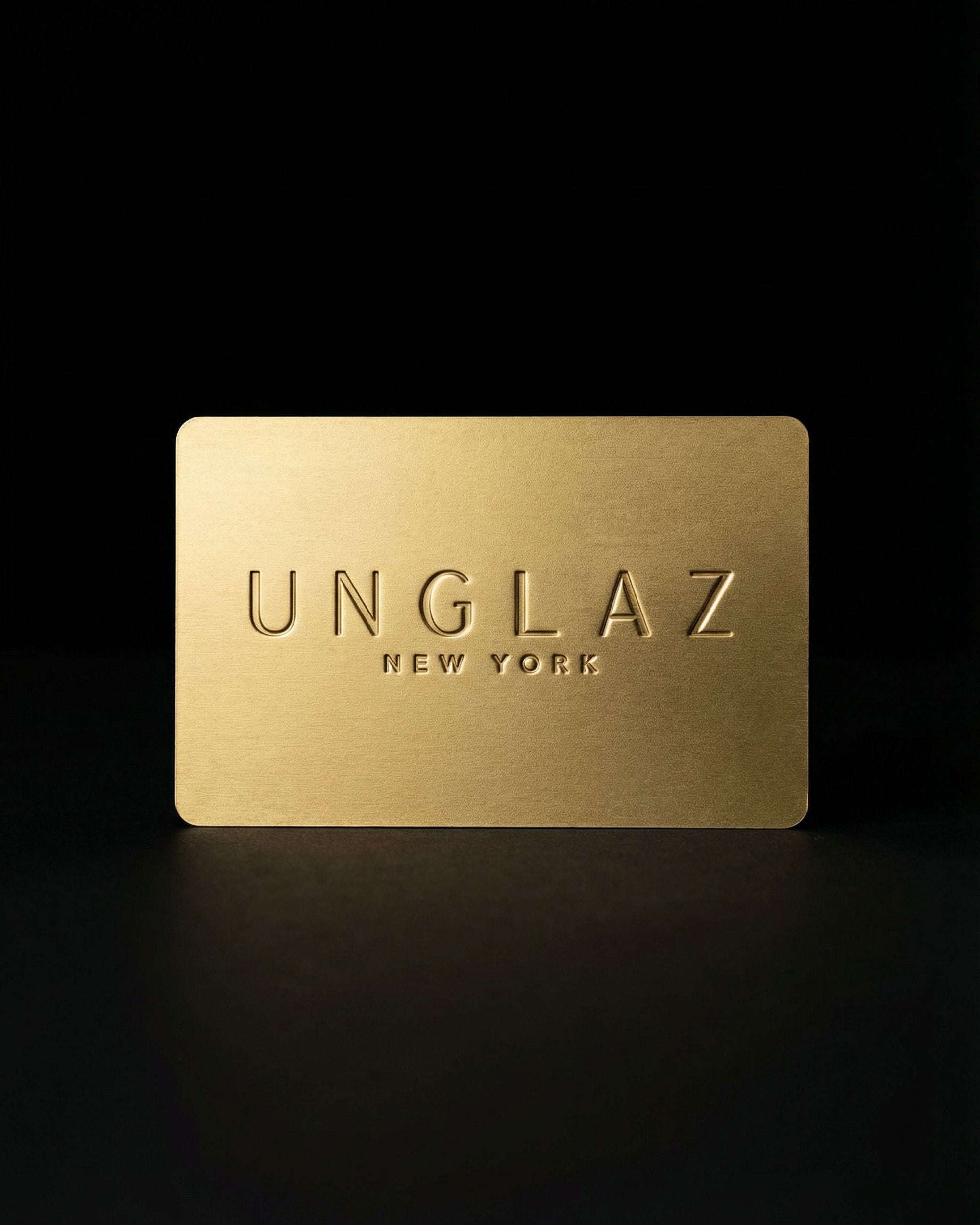Unglaz Digital Gift Card, Gold