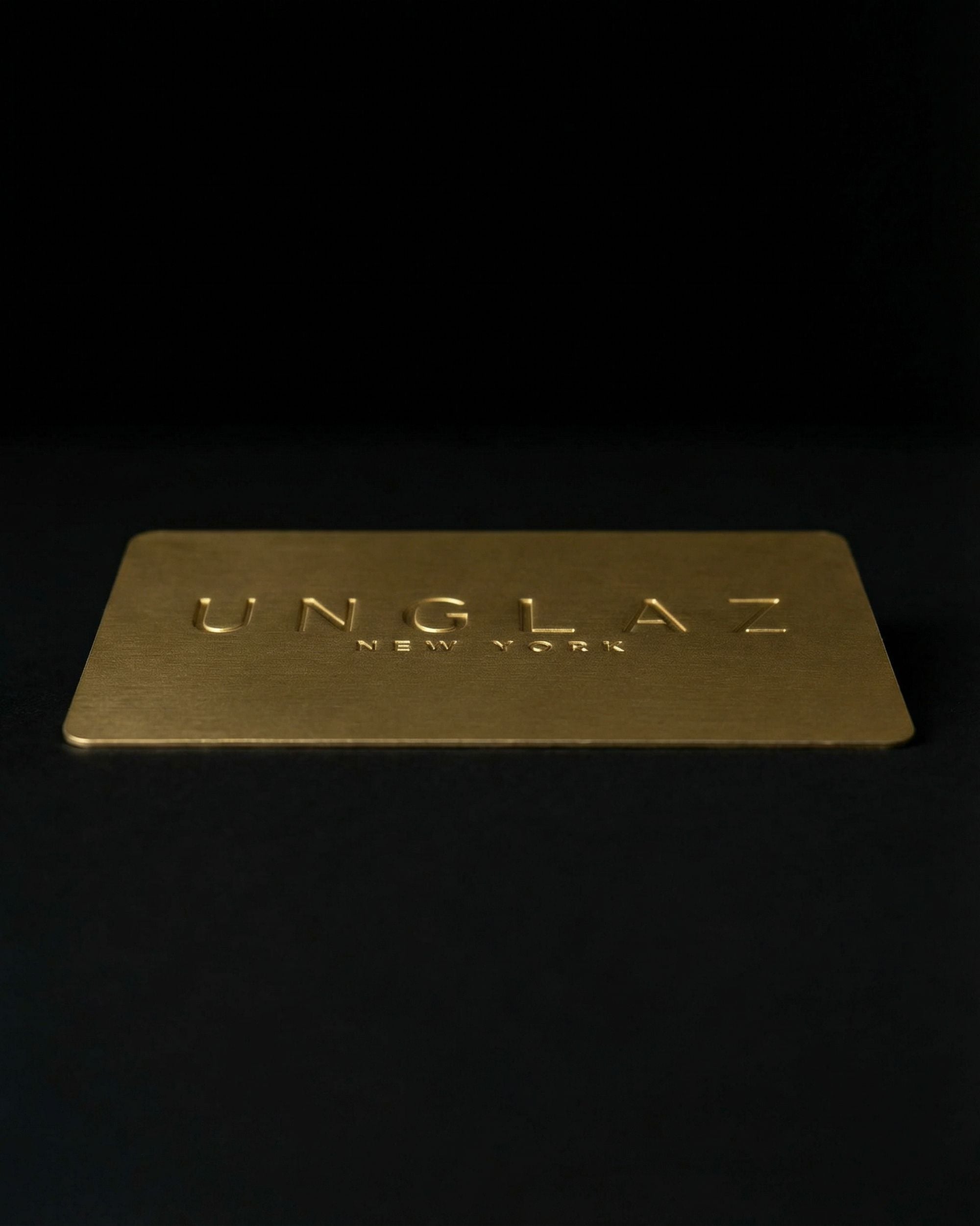 Unglaz Digital Gift Card, Stainless Steel